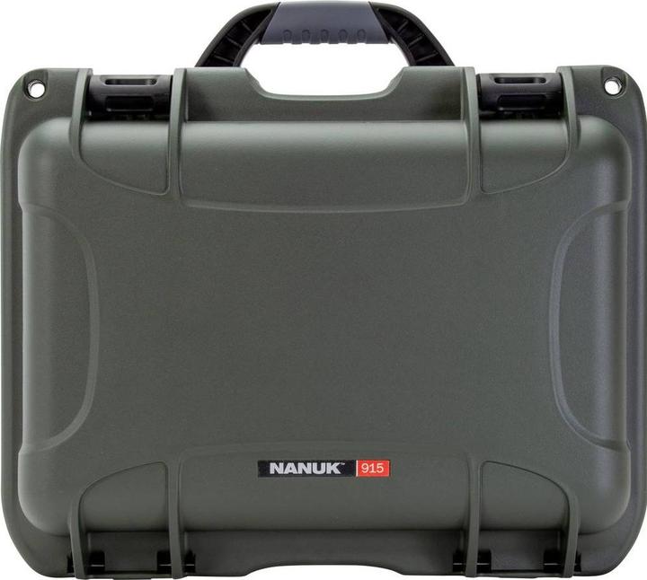 Actual product image Nanuk Plastic Case 915 - with Foam Olive Green (Camera case, 13 l)