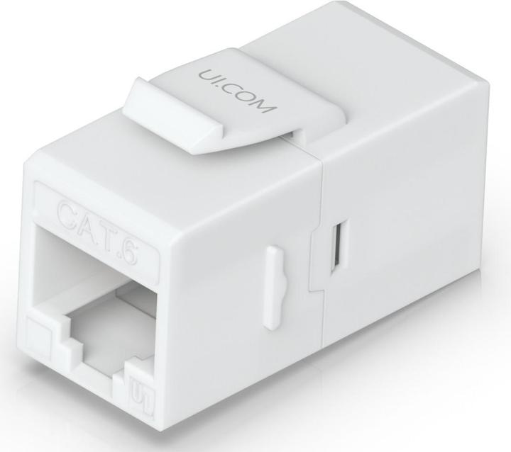 Actual product image Ubiquiti Rack U-RACK-6U UACC-Keystone-Coupler-C6 (Keystone module)