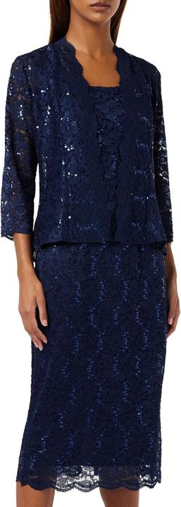 Gina Bacconi Lace Midi Dress (38)