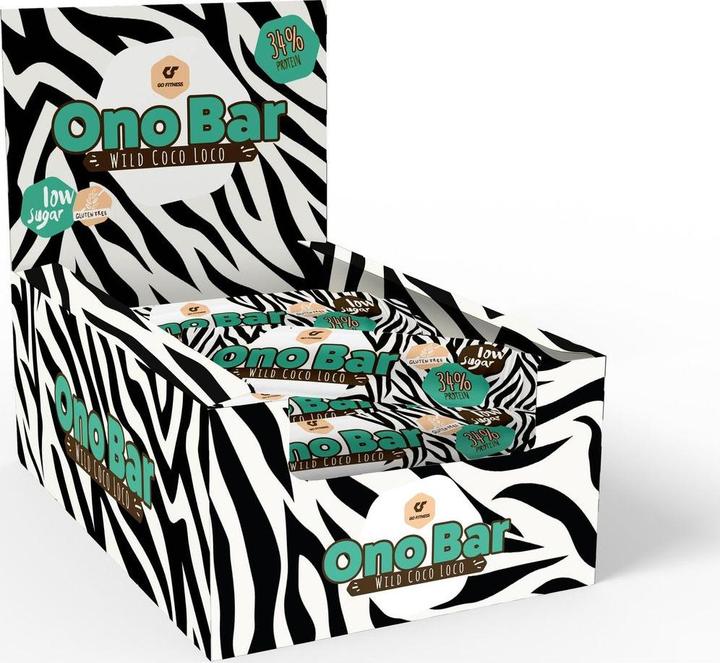 Actual product image Go Fitness ONO Bar Box (12 pcs., 480 g)