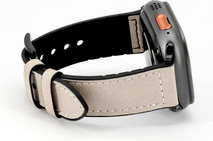 Produktbild Connect Watch 42/44/45mm Silicone patch Leather Strap (132mm M/L) (Silicone patch Leather)