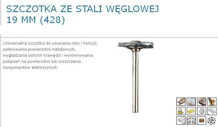Produktbild Dremel Stahl-Drahtbürste Ø 19,0 mm (2 Stück)