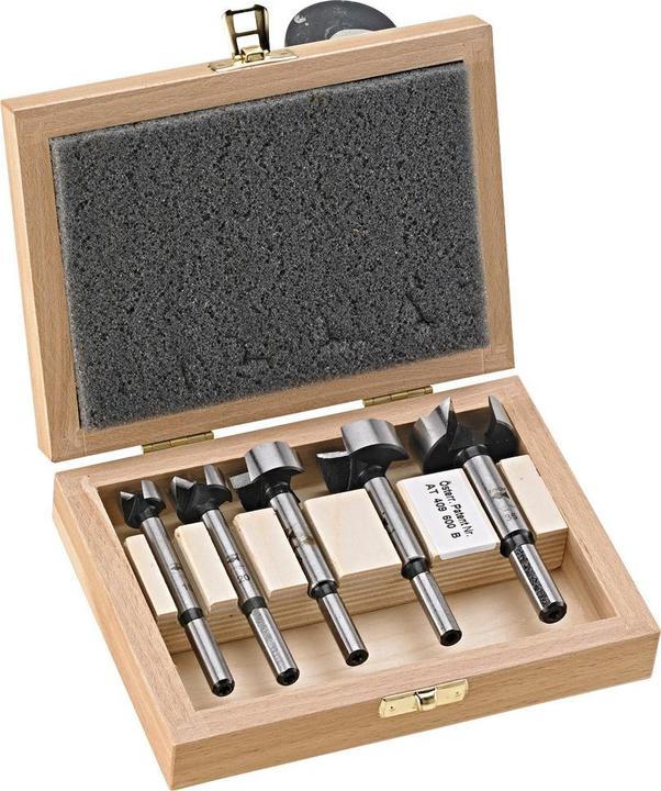 Productafbeelding Fisch Tools Forstner bitset BLACK SHARK PRO (15, 20, 25, 30, 35 millimeter)