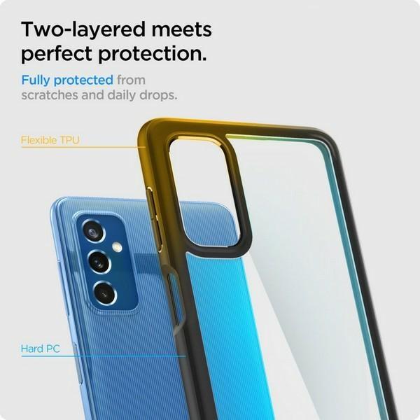 Productafbeelding Spigen Ultra Hybrid hoesje voor Samsung Galaxy M52 5G mat zwart (Samsung Galaxy M52 5G)