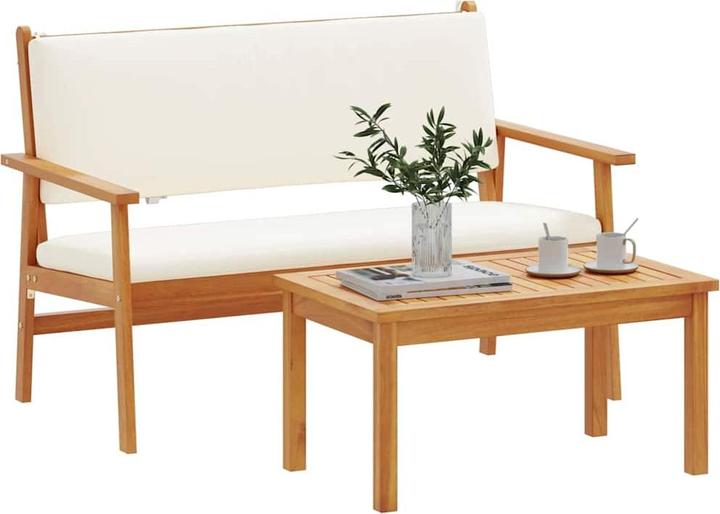 Actual product image vidaXL Garden bench set