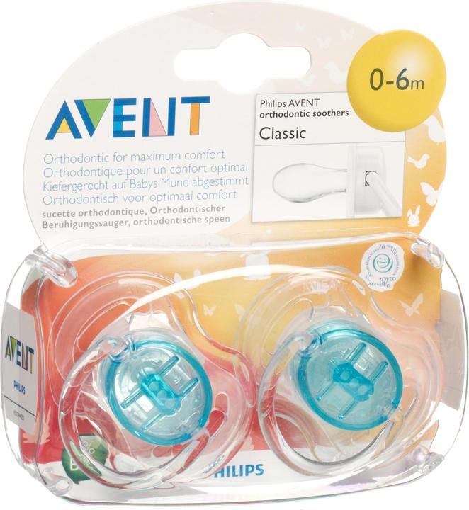 Actual product image Philips Avent Dummy (2 x, up to 6 M.)