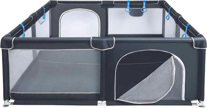 Image du produit Milkii Laufgitter/ Laufstall, Grau, 150 x 180 cm (150 cm, 68 cm)