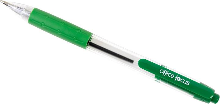 Produktbild Office focus Kugelschreiber Focus 1 mm Mine, Grün, 12 (Grün, 12x)