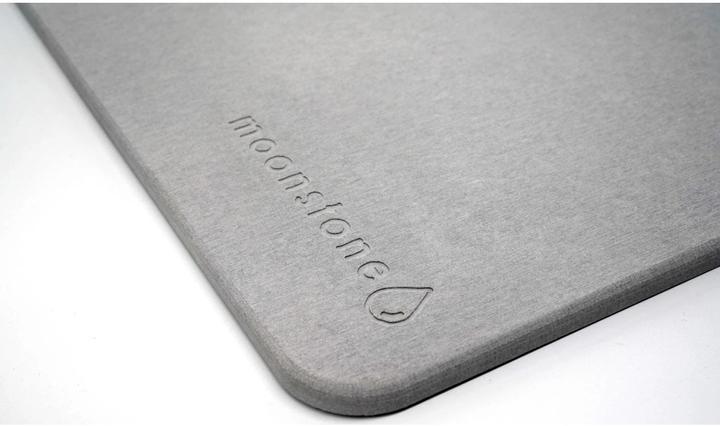 Moonstone Bath mat light grey (60 x 40 cm)
