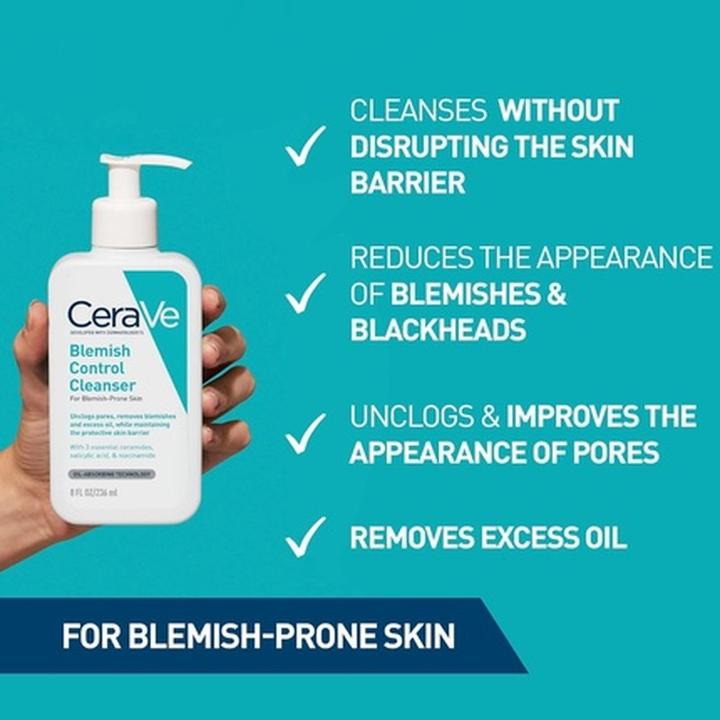 Actual product image CeraVe Blemish Control (Cleansing gel, 473 ml)