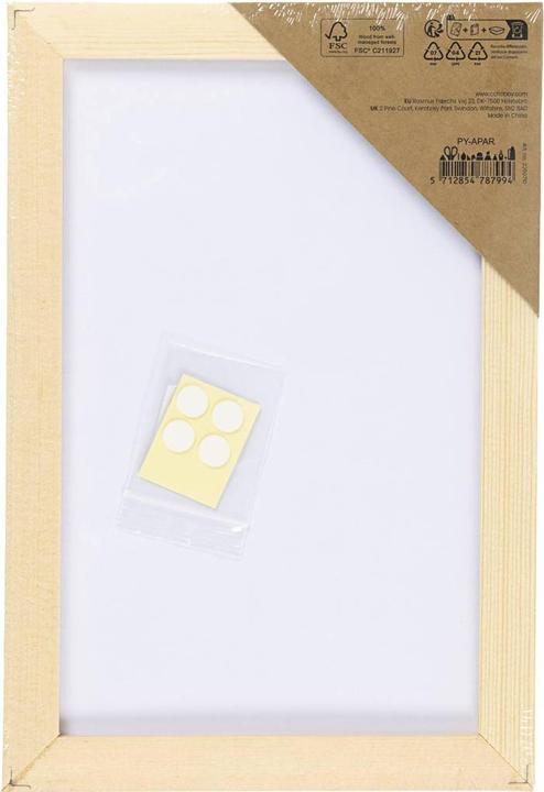 Image du produit Creativ Company Canvas panel with frame (15.80 x 23.80 cm)