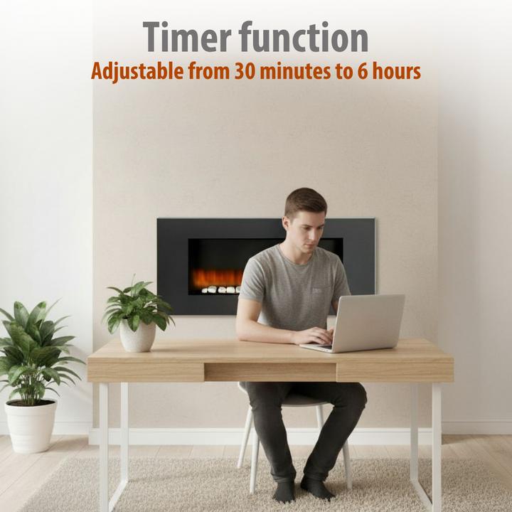 Actual product image Classic Fire Heater wall Vancouver 105,5cm