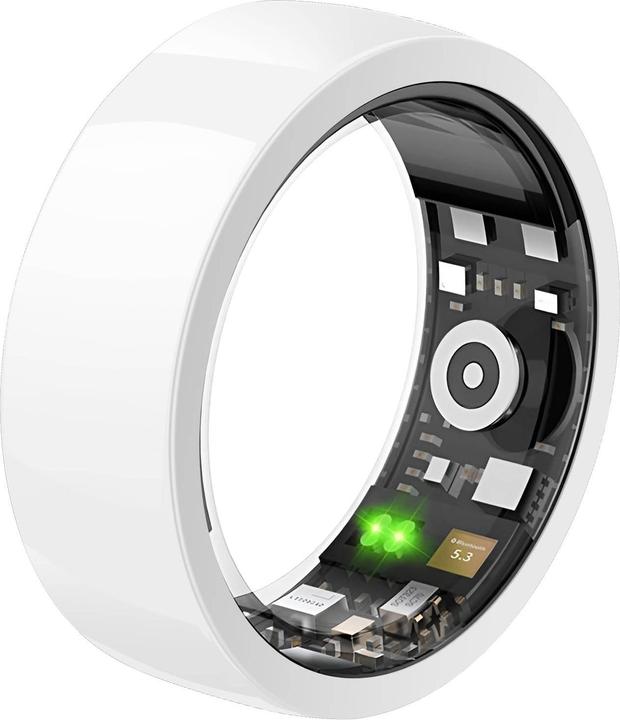 Actual product image Riversong smartring Trinity black SR01 (10, White)