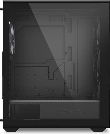 Actual product image Sharkoon VK3 RGB ATX Black (black) (mATX, ATX, Mini-ATX)