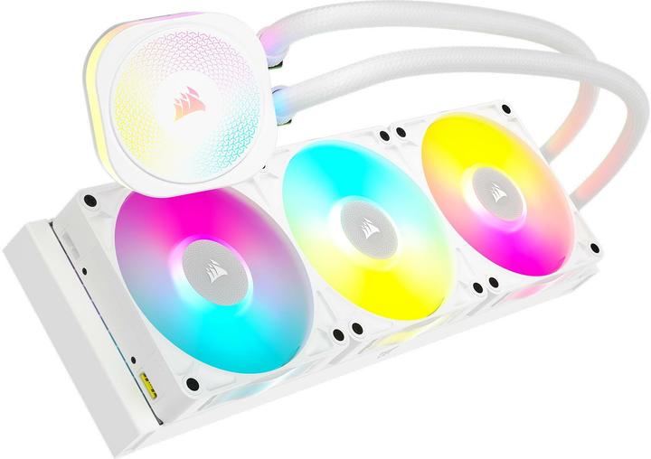 Image du produit Corsair iCUE LINK TITAN 360 RX RGB White AIO, 360mm Radiator, Liquid CPU Cooler