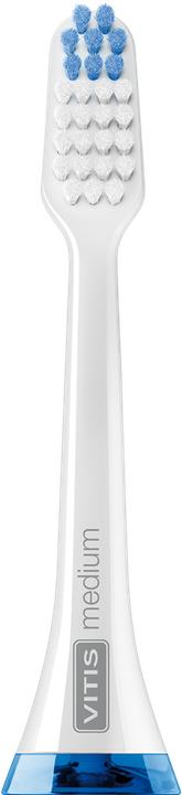 Actual product image Vitis sonic replacement brush head medium (2x)