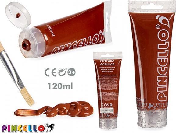 Immagine prodotto Pincello Tubo di vernice acrilica neon da 120 ml (120 ml)