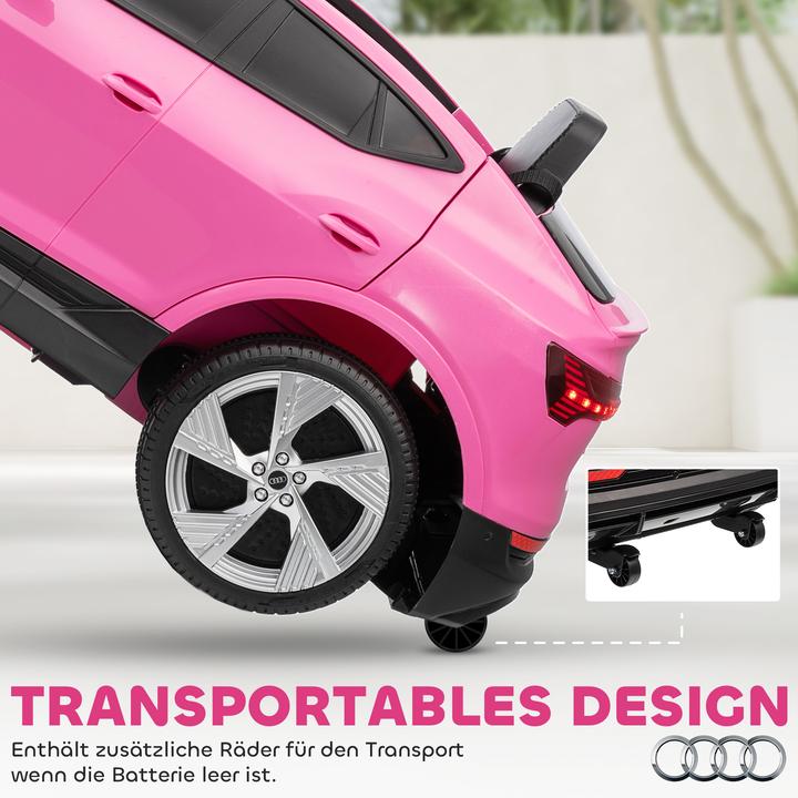 Actual product image Homcom Kinderfahrzeuge Kunststoff, Stahl Rosa (12 V)