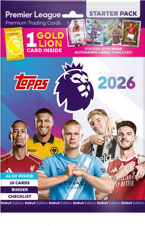 Produktbild Topps - Premier League Starter Pack (PL25-02) (Deutsch)