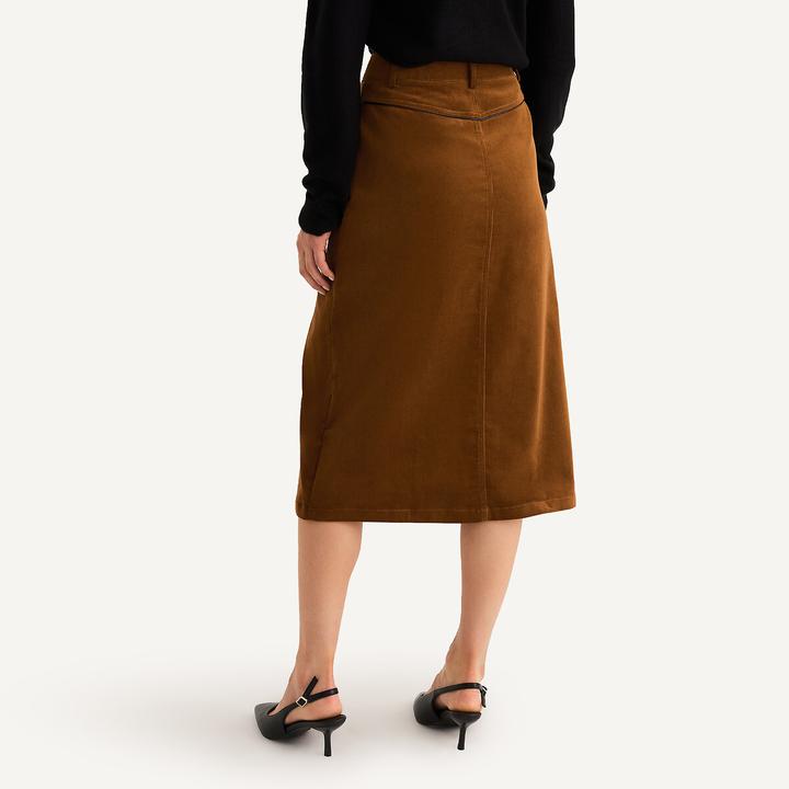 Image du produit Anne Weyburn Jupe évasée en velours (44)