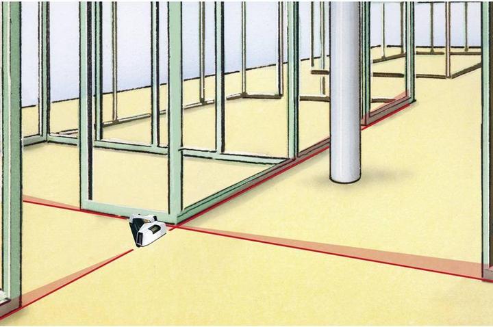Actual product image Laserliner SuperSquare-Laser 4 ground line laser