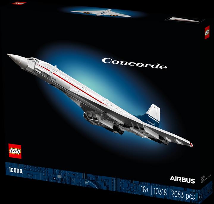 Produktbild LEGO Concorde (10318, LEGO Icons, LEGO Seltene Sets)