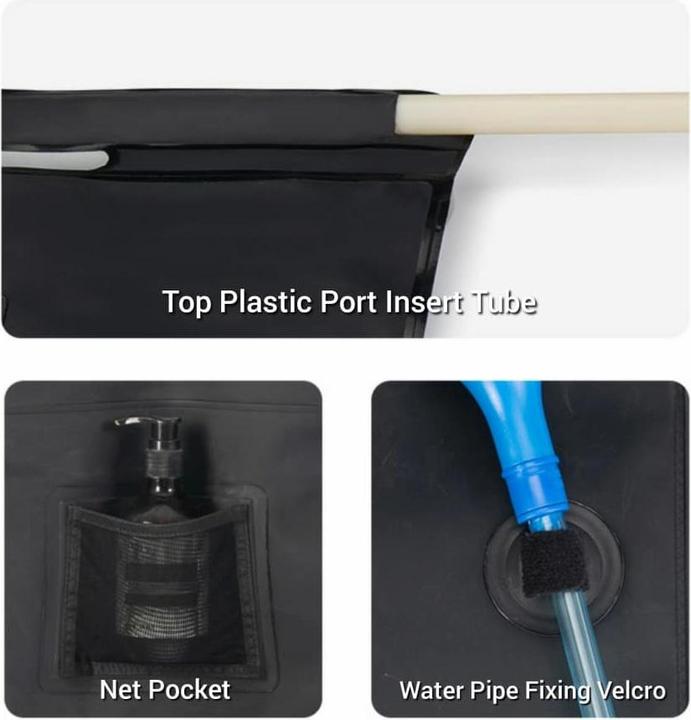 Actual product image Naturehike Solar shower nh21sj032-black