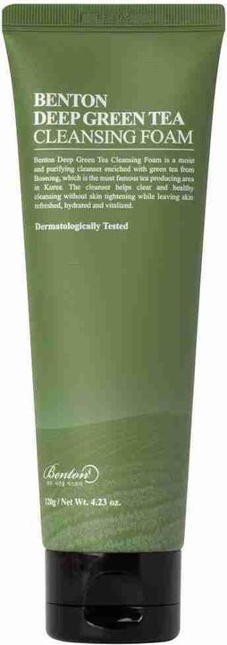 Produktbild Benton deep green tea cleansing foam (Reinigungsschaum, 120 ml)