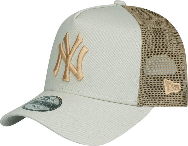 Actual product image New Era Enfants Trucker Cap - New York Yankees stone (53, 52 C, 54 C)