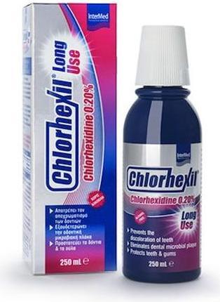 Produktbild Intermed Chlorhexil Long Use Mouthwash - 250ml (250 ml, Mundspülung)