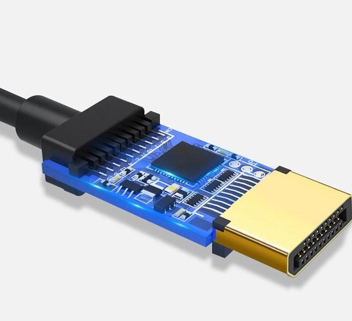 Produktbild Hermex 4m Adapterkabel mini DisplayPort zu DisplayPort Adapter mDP zu DP (4 m, DisplayPort, 1.2)