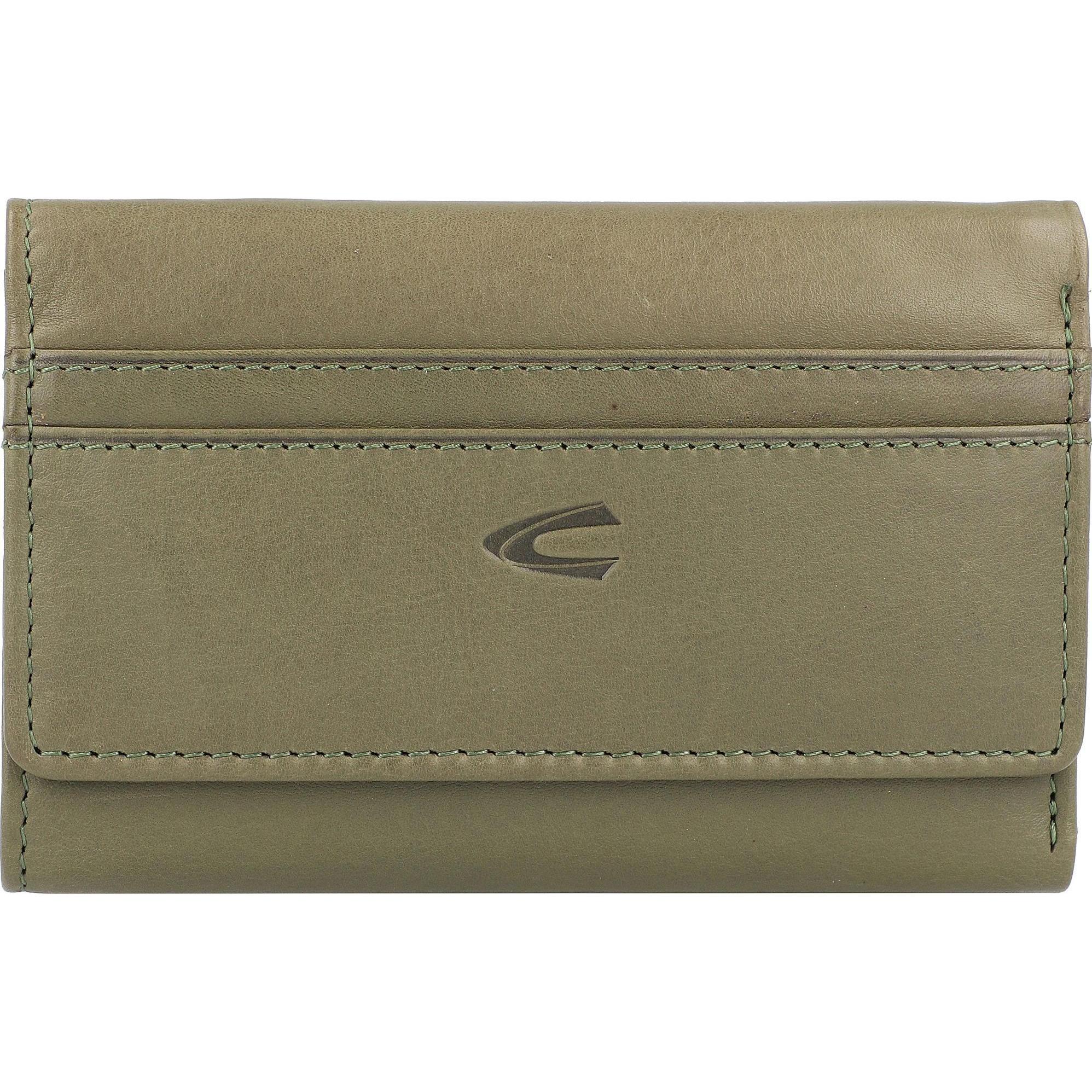 Camel Active, Damen, Portemonnaie, Sara Geldbörse RFID Leder 14 cm, Grün