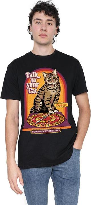 Produktbild Steven Rhodes Talk To Your Cat TShirt (5XL)