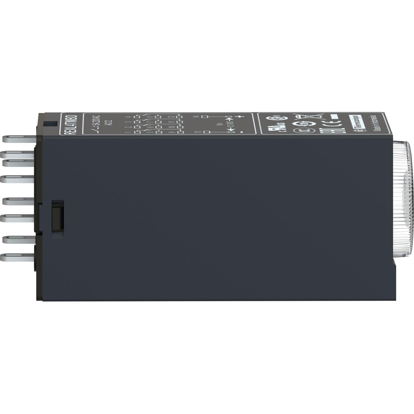 Thumbnail - Schneider Electric 4 CO On Delay timer 24V DC REXL4TMBD, Relais
