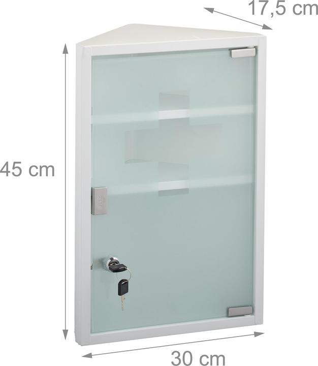 Productafbeelding Relaxdays Medizinschrank