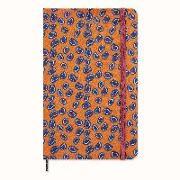 Nährwerte und Zutaten Moleskine Silk Kalender, undatiert, 12 Monate, wöchentlich, large/A5, fester Einband, orange (A5, 1 Monat / 1 Seite)