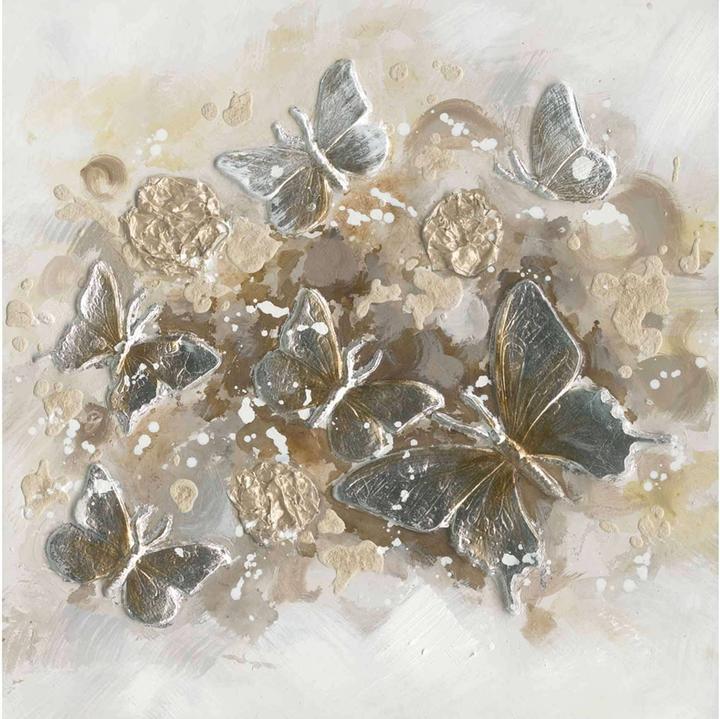 Produktbild imageland Bild Schmetterlinge Links (60 x 60 cm)