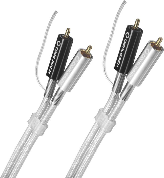 Image du produit Oehlbach Câble RCA audio Phono NF (1.50 m, Câbles Cinch)