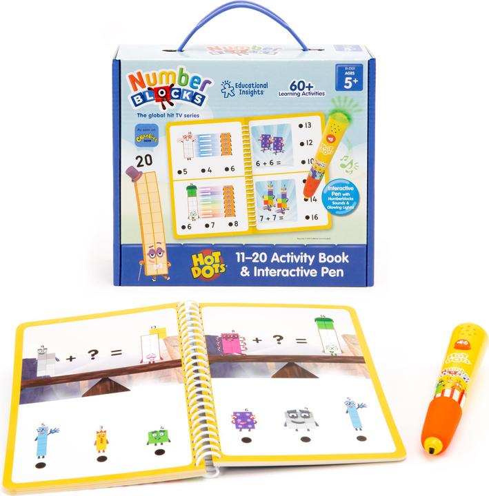 Actual product image Learning Resources 11-20 Activity book with interactive pen