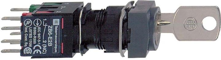 Actual product image Schneider Electric 16mm Selector Switch 2 Pos. 1NO 1NC