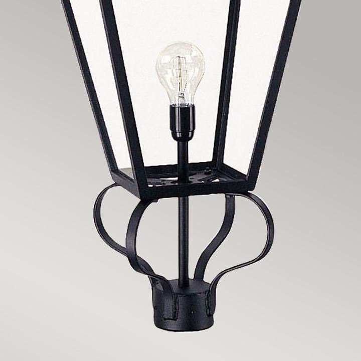 Actual product image Elstead Lighting Wilmslow outdoor floor lamp E27 83cm black, Made in UK (E27, IP20)