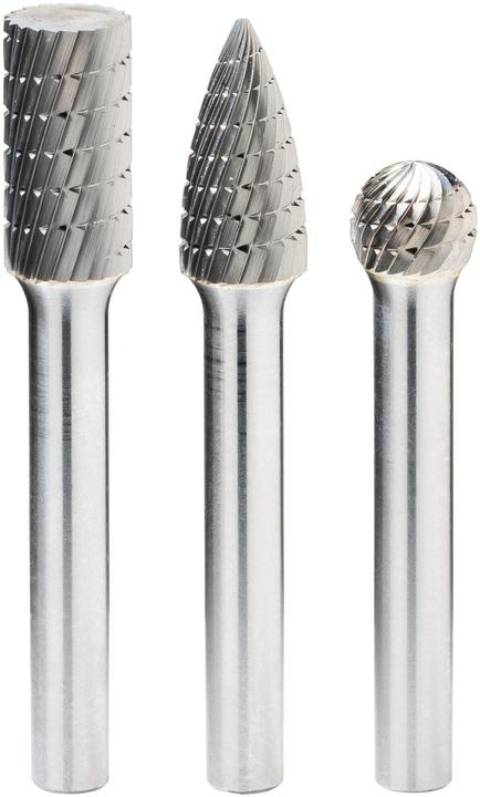 Produktbild HAZET Hartmetall Frässtift Satz ∙ 6 mm 9032-06/3 ∙ Anzahl Werkzeuge: 3