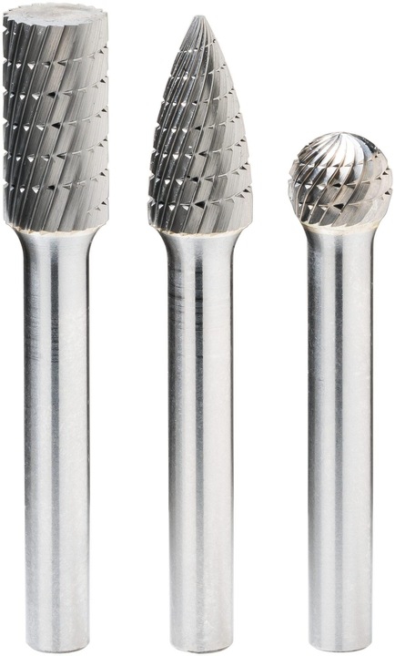 Produktbild HAZET Hartmetall Frässtift Satz ∙ 6 mm 9032-06/3 ∙ Anzahl Werkzeuge: 3