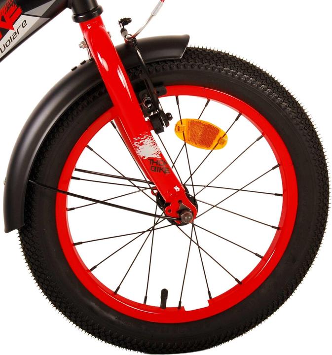 Actual product image Volare Thombike Kinderfiets - Jongens - 16 inch - Zwart Rood (16")