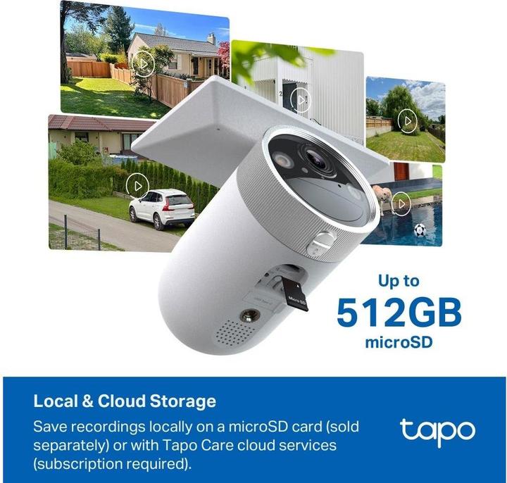 Produktbild TP-Link Netzwerkkamera Tapo C465 4K Solar mit Akku und (3840 x 2160 Pixels)