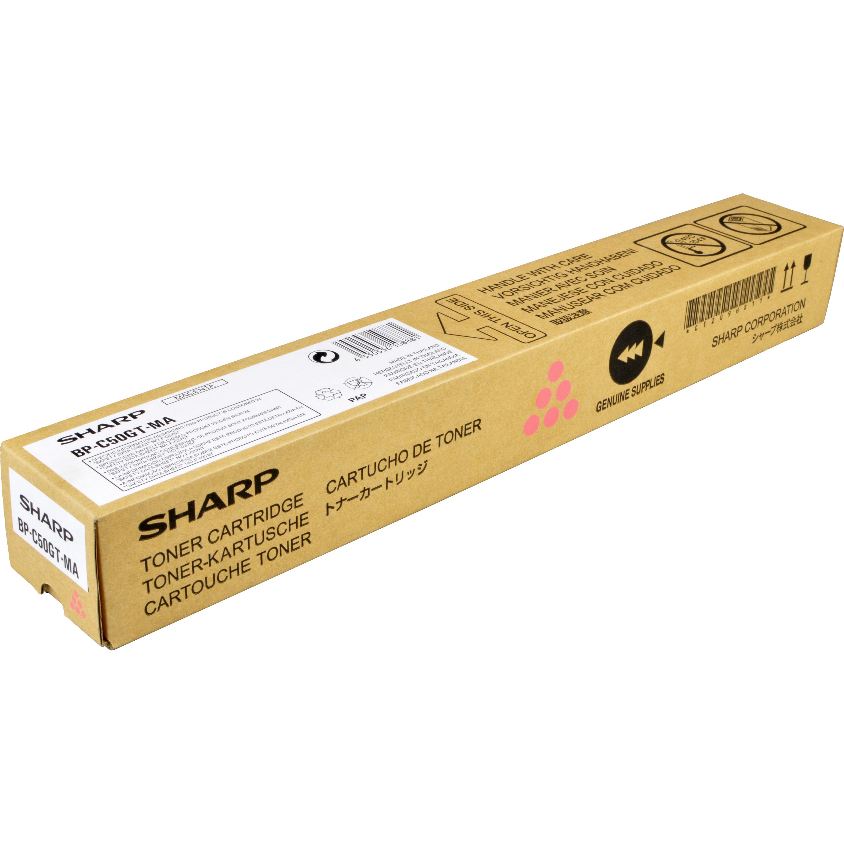 Sharp, Toner, Toner BPC50GTMA- Magenta BP-C533WR/BP-C533WD/BP-C542WD 8K (M)
