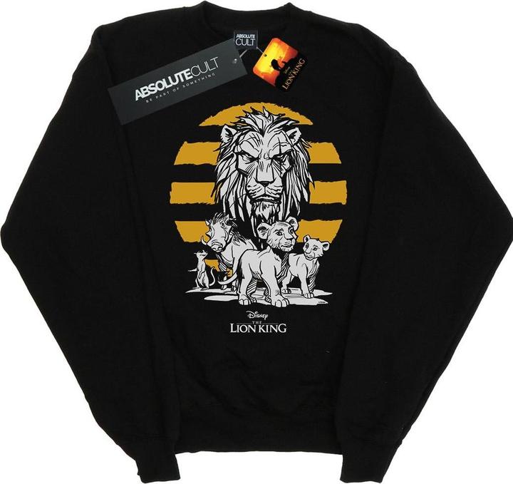 Actual product image Disney Mens The Lion King Movie Group Sweatshirt (5XL)