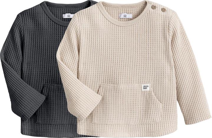 Produktbild La Redoute Collections 2er-Pack Langarm-Shirts (110)