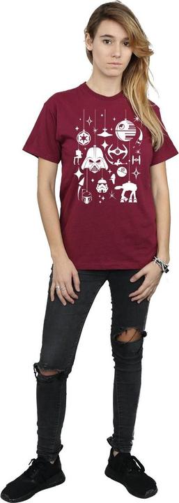 Produktbild Star Wars Christmas Decorations TShirt (XL)