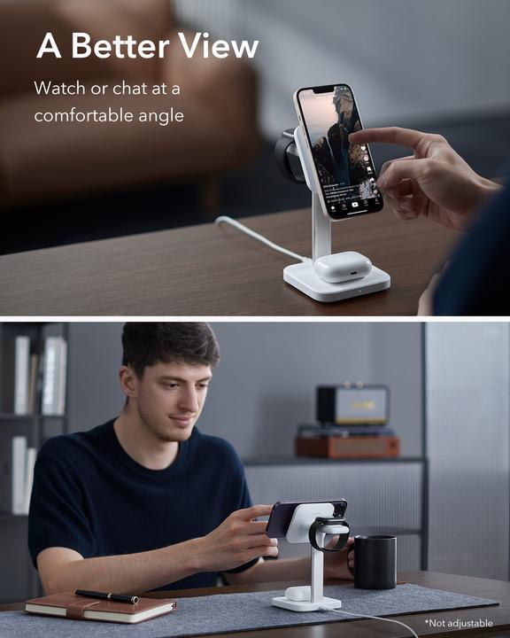 Produktbild ESR HaloLock 3-in-1 Charging Set (15 W)